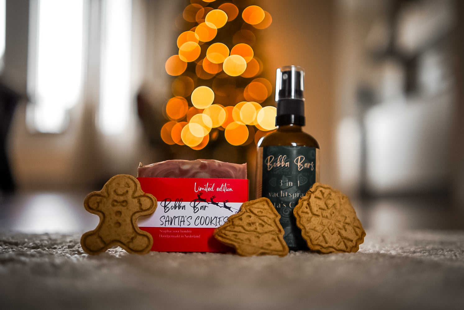 Bobba Bars - Santa's Cookies Soapbar + Vachtspray